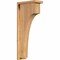 Ekena Millwork Huntington Smooth Corbel w/Backplate, Western Red Cedar, 5 1/2"W x 12"D x 28"H COR06X12X28HUN01SWR - alternate 1